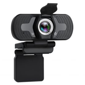 Camera web Tellur Full HD, 2MP, Autofocus, Microfon, Ideala pentru videoconferinte si webinarii, Negru
