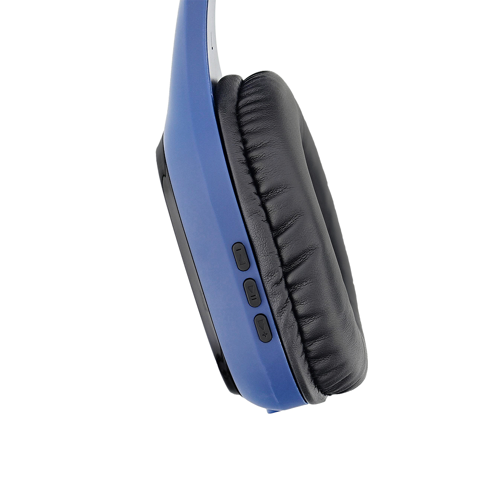 Casti Over-ear Bluetooth Tellur Pulse, Microfon, Micro-USB, 5V, Raza de actiune wireless 10 m, Albastru 5V imagine noua idaho.ro