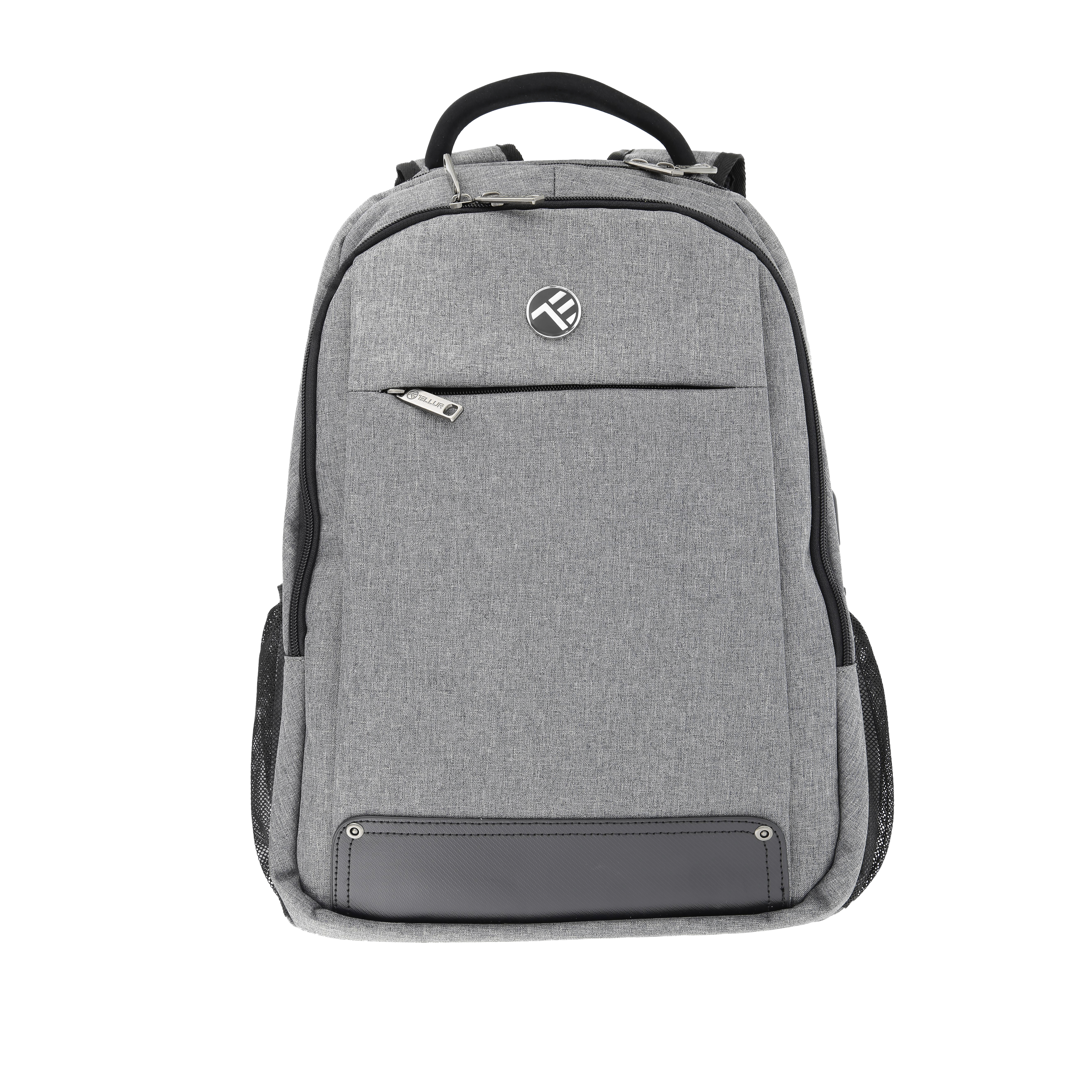 Rucsac Laptop Tellur Companion, Port USB, 15.6″, Gri 15.6″ imagine noua idaho.ro