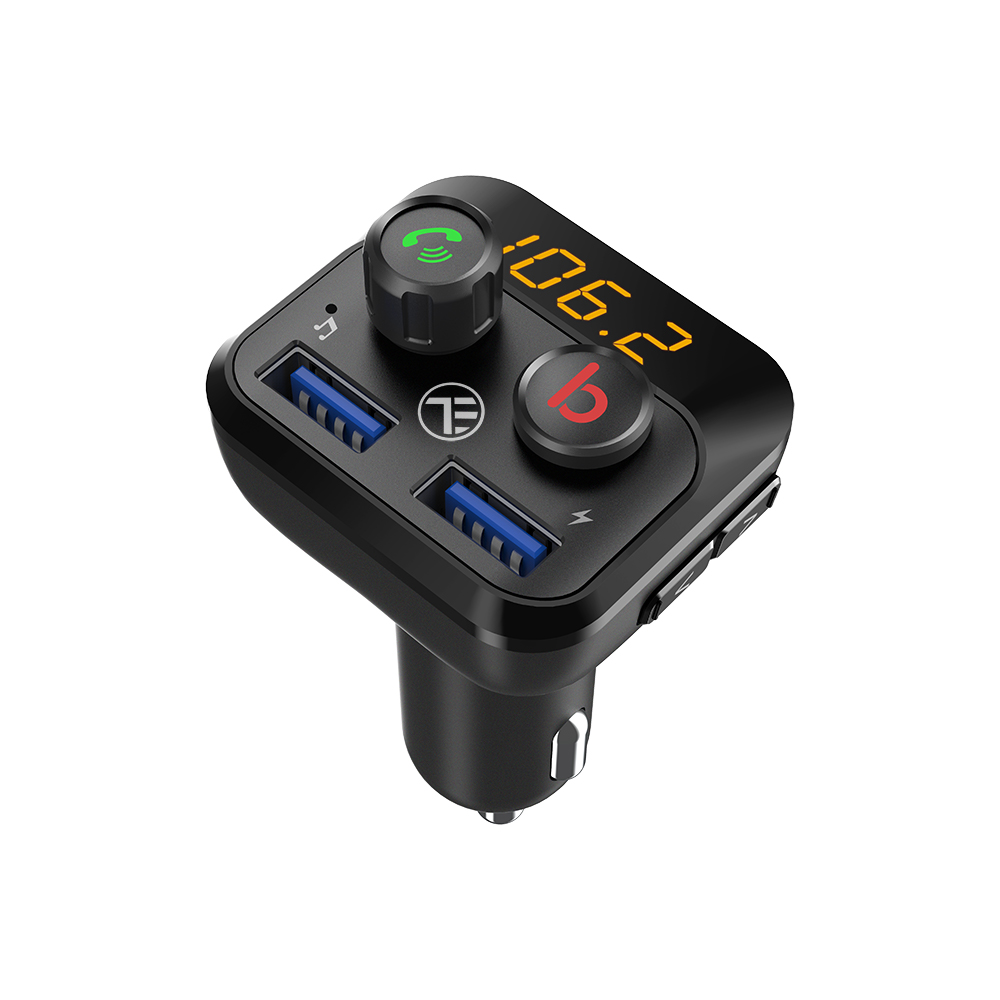 Modulator FM Bluetooth Tellur FMT-B8, USB, Microfon, Port 2 x USB, MicroSD, 2.4 A, ExtraBass