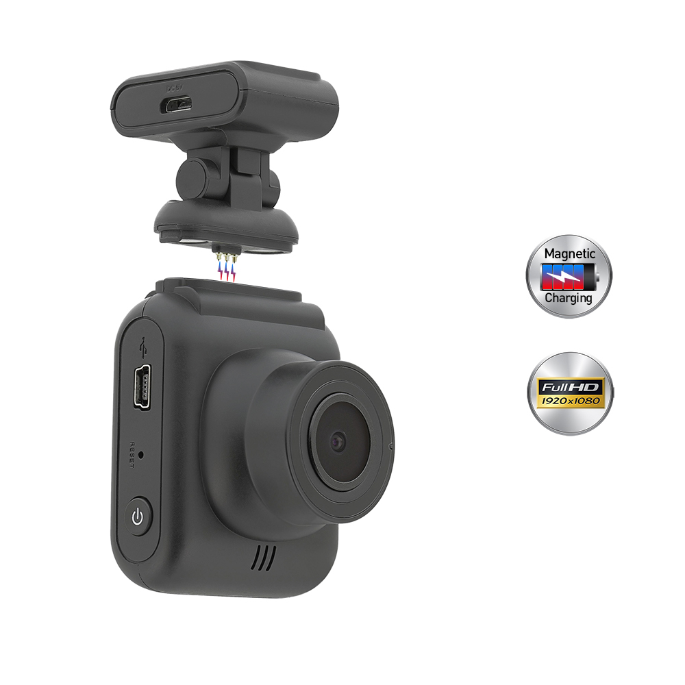 Camera Auto Tellur Dash Patrol DC1, FullHD 1080P, Lentila cu unghi larg de 140°, Card microSD, Negru