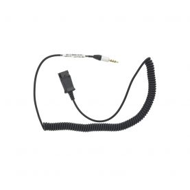 Cablu Adaptor Tellur Quick Disconect la Jack 3.5mm 4 poli, 2.95m, Negru