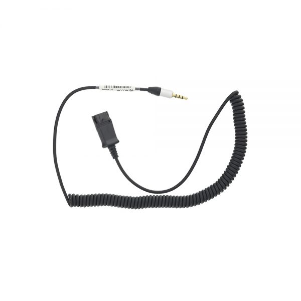 Cablu Adaptor Tellur Quick Disconect la Jack 3.5mm 4 poli, 2.95m, Negru