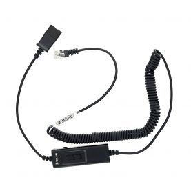 Cablu Adaptor Tellur Quick Disconect la RJ11+ Comutator Universal, Cablu 2.95m, Negru