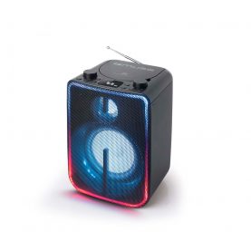 Boxa Bluetooth Party Box cu CD MUSE M-1810 DJ, 60W, Baterie Incorporata, Compatibil CD, CD-R/RW, MP3, Negru