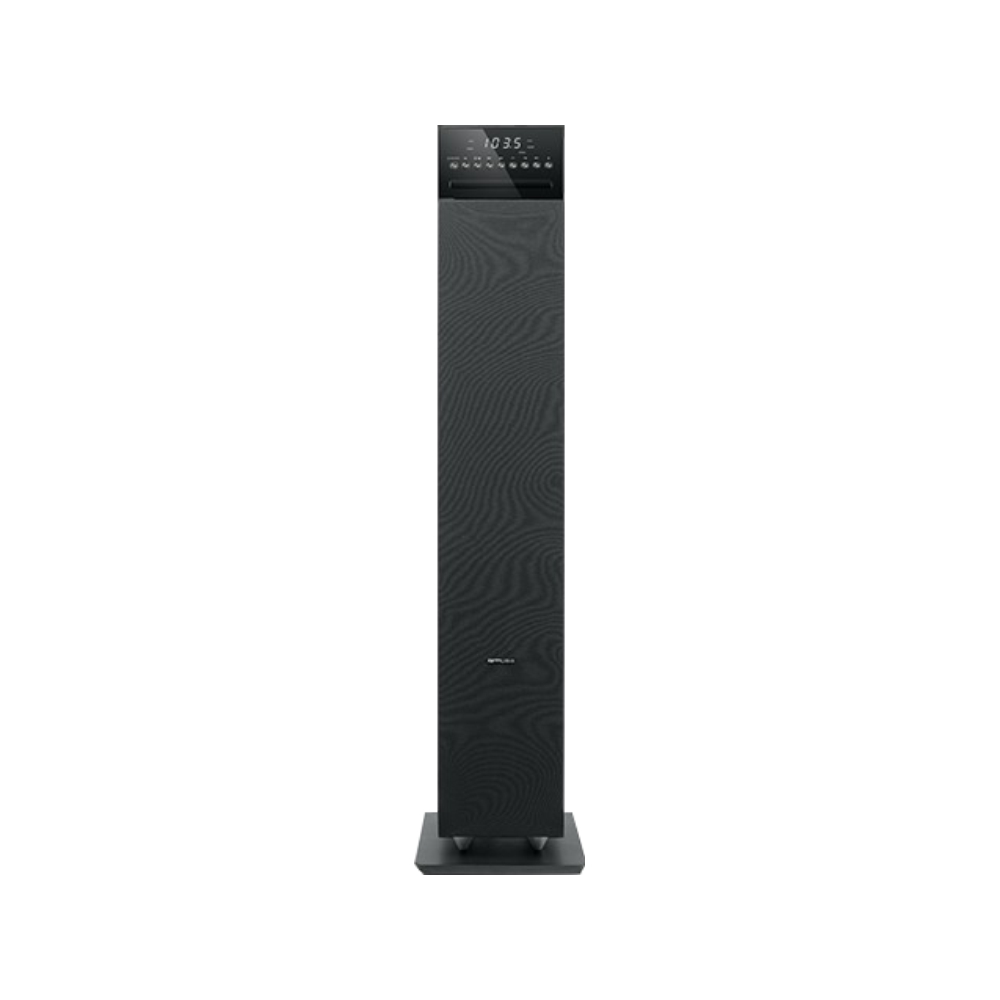 Boxa bluetooth tower m-1350 btc, radio fm, cd si port usb, telecomanda, 180w, negru