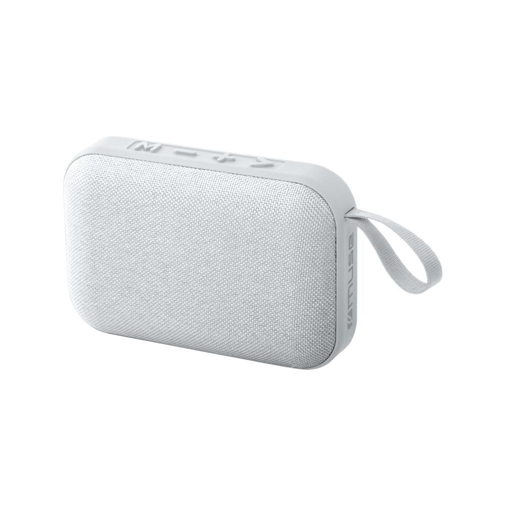 Boxa portabila Bluetooth MUSE M-308 BTW, 5W, 1200 mAH, Hands-Free, Alb (Alb) imagine noua tecomm.ro
