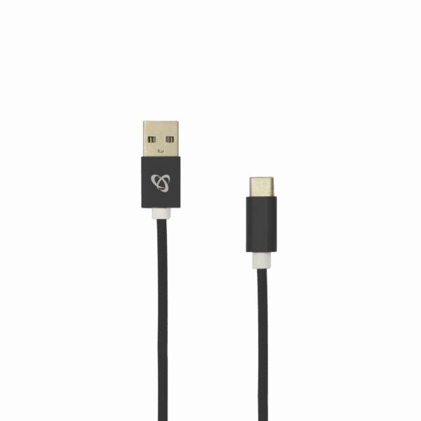 Cablu Date si Incarcare Sbox USB-Type C-15B, Viteza de Transfer 480Mbps, Lungime 1,5m, Negru