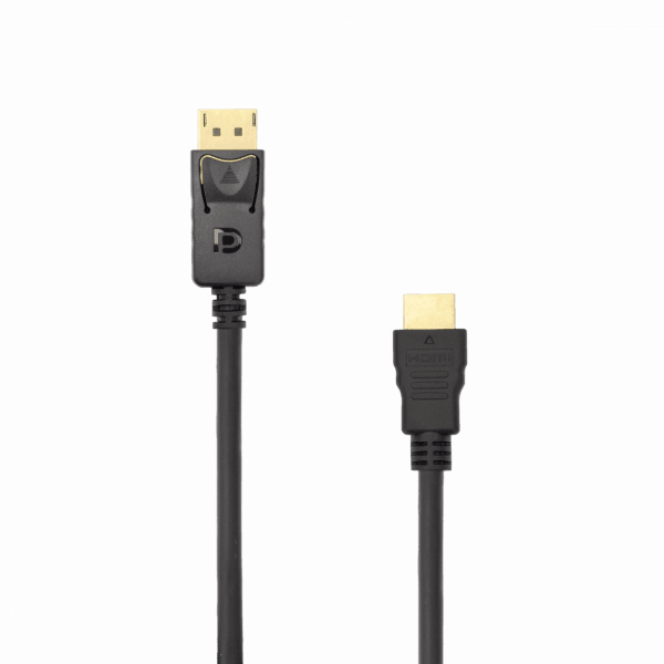 Cablu Audio-Video Display Port-HDMI Sbox, Rata Maxima de Cadre 30FPS, Lungime Cablu 2m, Negru (2M imagine noua tecomm.ro