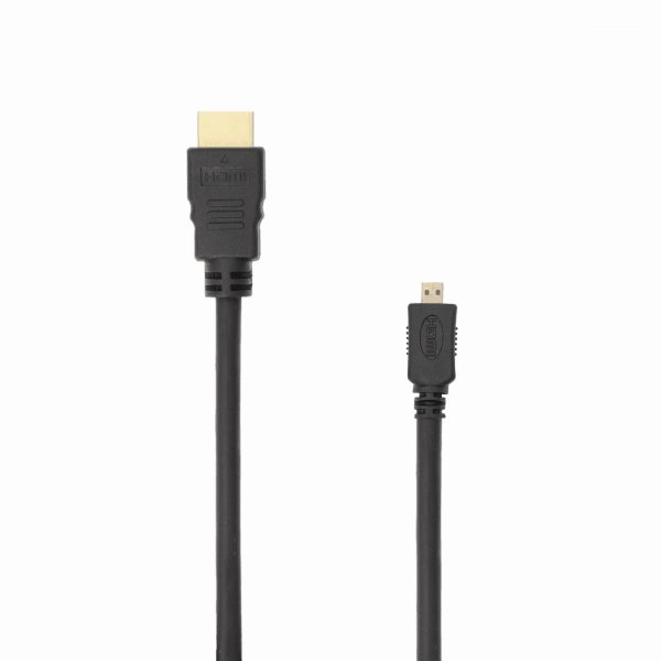 Cablu Audio-Video Micro HDMI Ethernet SBOX, Rezolutie maxima 4K x 2K, Lungime Cablu 2m, Negru (2M) imagine Black Friday 2021