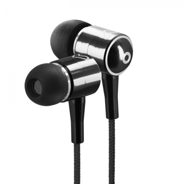 Casti In Ear Energy Sistem Urban 2, Cablu Textil, Conector 3.5mm Mini Jack, Negru