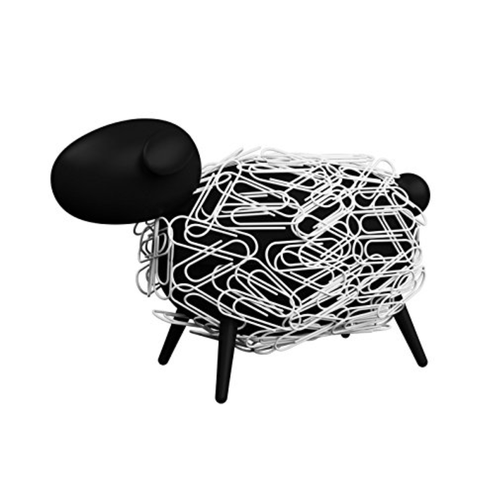 Organizator magnetic pentru birou, allocacoc, sheepi, negru