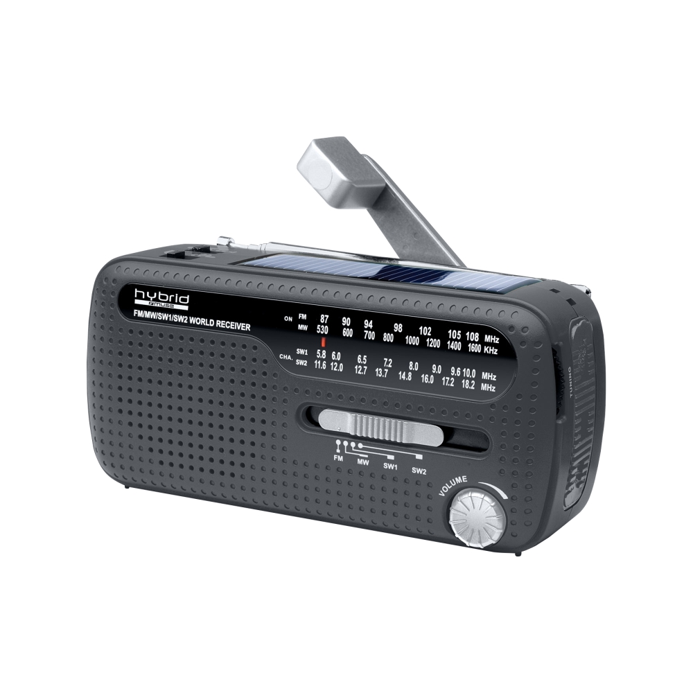 Radio MUSE MH-07 DS HYBRID, Autoalimentare, Energie solara, USB, Mufa Casti, Negru Autoalimentare imagine noua tecomm.ro
