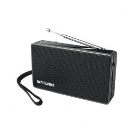 Radio Portabil MUSE M-030 R, FM/MW, Boxa frontala, Iesire Jack 3.5mm, Negru