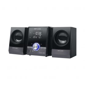 Sistem audio Muse M-38 BT, Bluetooth, CD-Player, LCD, Negru