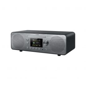 Sistem audio Muse Micro Bluetooth M-885 DBT, Telecomanda, Display color, Putere 80W, Gri