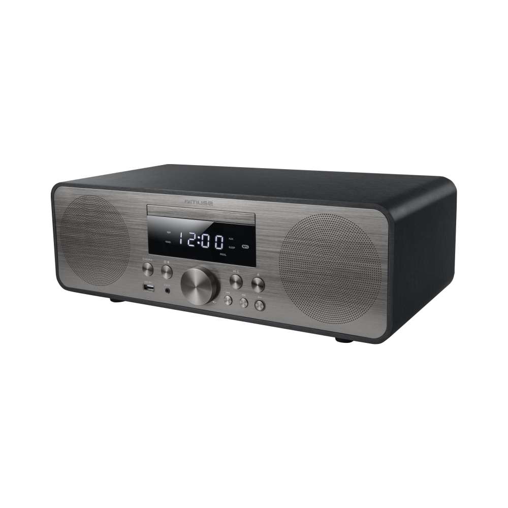Sistem audio Muse Micro M-880 BTC, 80W, Radio FM, Cd, USB, Bluetooth, Negru 80W imagine noua idaho.ro