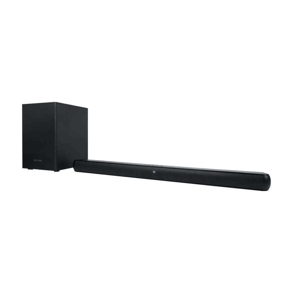 Soundbar MUSE M-1850 SBT cu Subwoofer Wireless, Telecomanda, Putere 150W, Bluetooth, Negru 150W imagine noua tecomm.ro