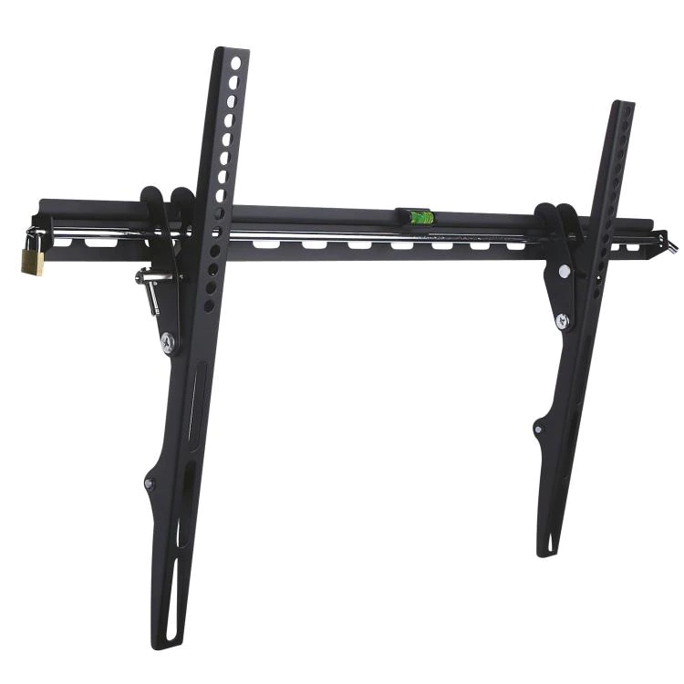Suport TV Perete SBOX PLB-133L, 40” – 65”, Greutate suportata 50kg, VESA 600×400, Inclinare 0° la -12°, Negru 0° imagine Black Friday 2021