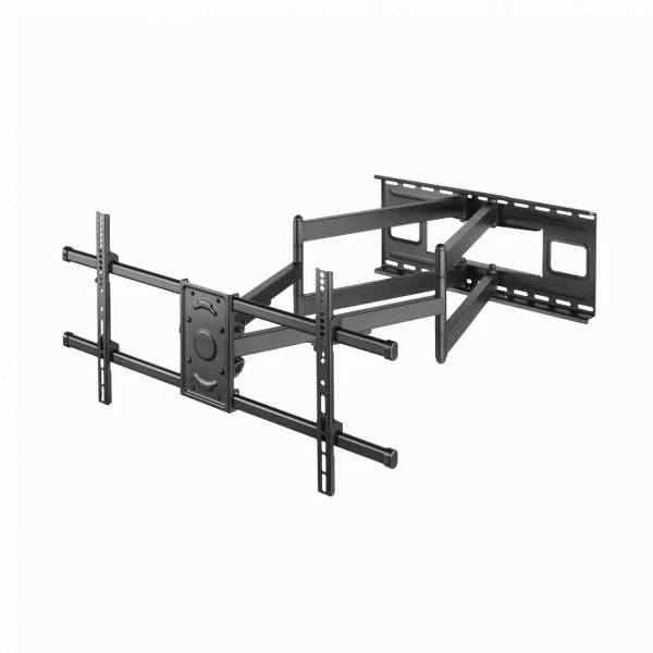 Suport TV Perete SBOX PLB-4986, 40” – 90”, Greutate suportata 80kg, VESA 600×400, Inclinare, Rotire, Negru 40 imagine Black Friday 2021