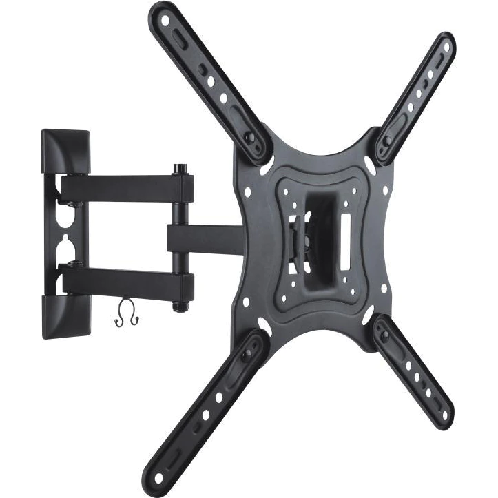 Suport TV Perete SBOX LCD-443, 23”-55”, Greutate suportata 30kg, Organizare de cabluri, Rotire si Inclinare, Negru 23”-55” imagine noua tecomm.ro