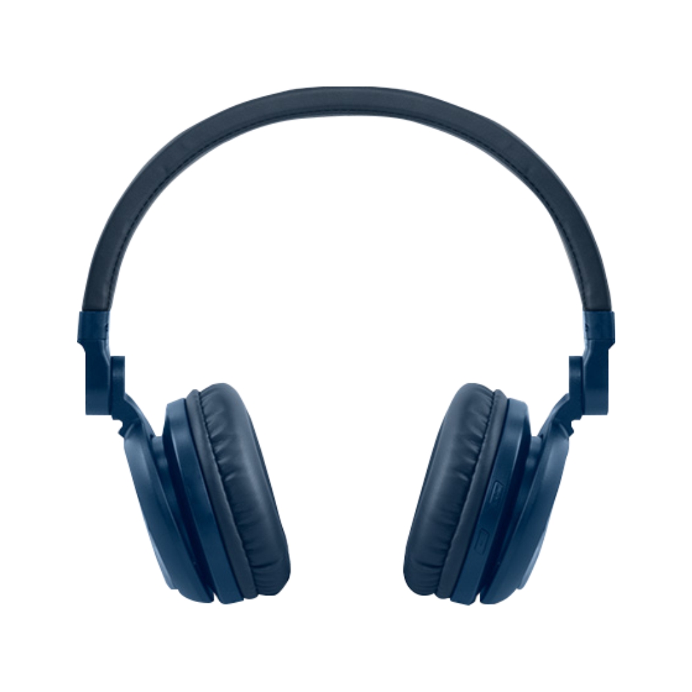 Casti Bluetooth MUSE M-276 BT, Over-the-ear, Reglabila, Baterie reincarcabila incorporata, Hands-Free, Albastru
