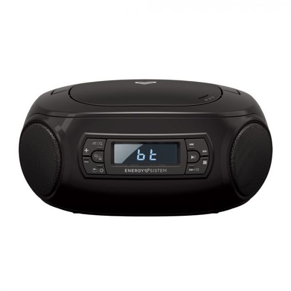 Sistem Audio Bluetooth Energy Sistem Boombox 3, CD Player, USB MP3 player, FM Radio, Negru