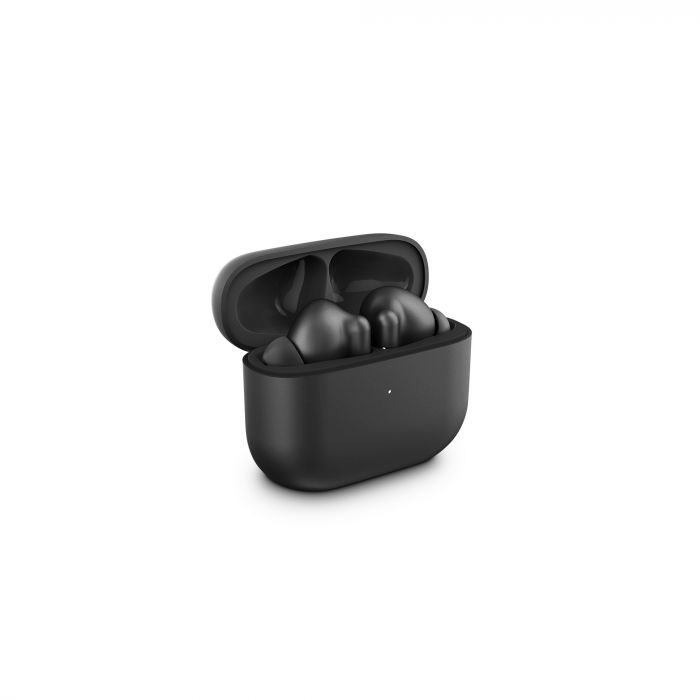 Casti in-Ear True Wireless Energy Sistem Style 2 Grafit, Carcasa de incarcare, Deep Bass, Apeluri stereo, Negru