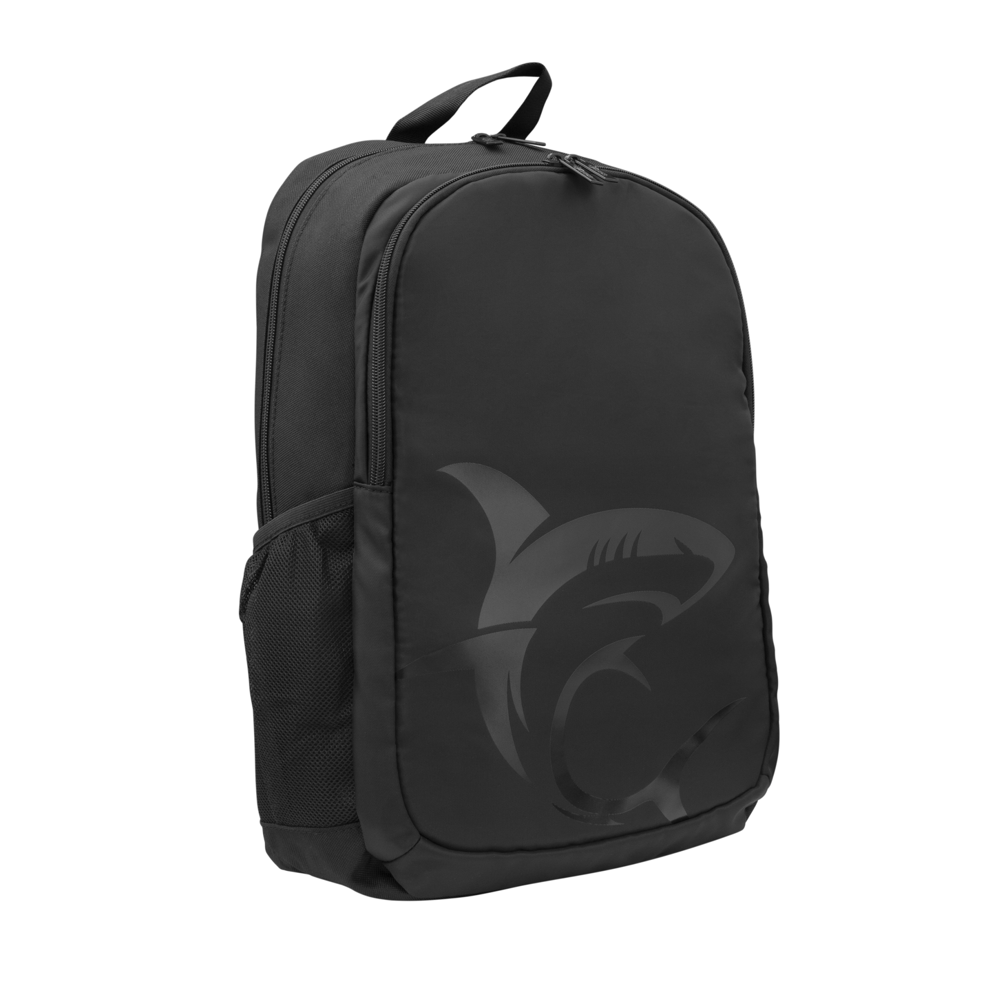 Rucsac Laptop White Shark SCOUT Black, 15,6″, Material 600D Polyester, Rezistent la apa, 2+1 Compartimente, Negru