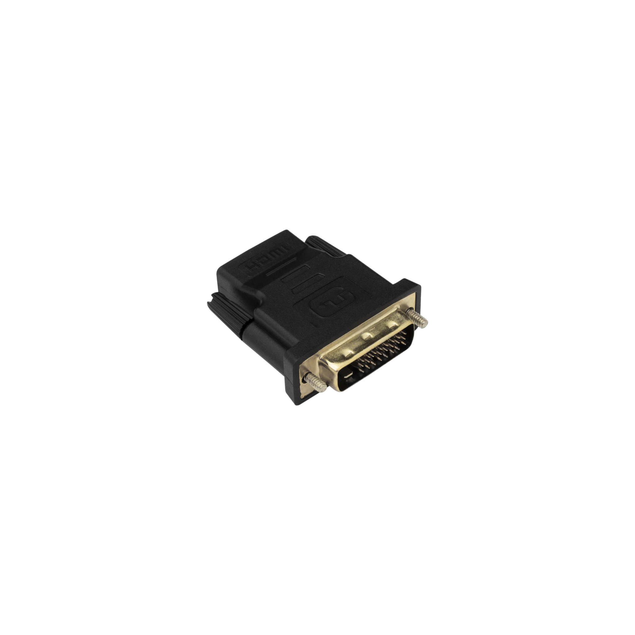 Adaptor Sbox DVI 24+1 Pin to HDMI AD.DVI-HDMI, Negru 24+1 imagine Black Friday 2021