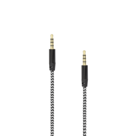 Cablu Audio SBOX CAB0104, Jack 3.5mm, 1.5m, Negru