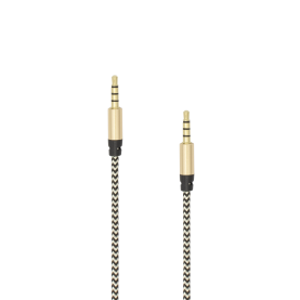 Cablu audio SBOX CAB0106, Jack 3.5mm, 1.5m, Auriu