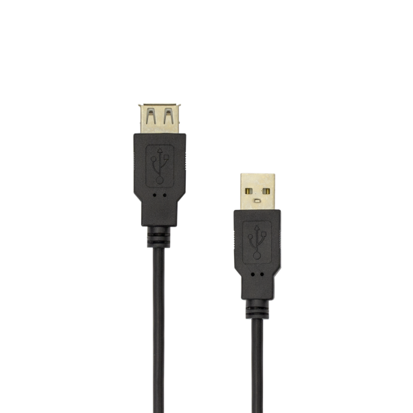 Cablu de Date si Incarcare SBOX Extensie USB, Universal, 2m, CAB00102, Negru