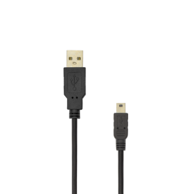 Cablu de Date si Incarcare USB Sbox USB-A/Mini USB, 2M, Negru