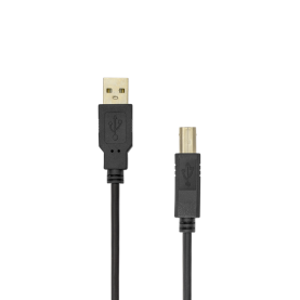 Cablu Date Sbox USB A-USB B, Viteza de Transfer 480Mbps, Lungime 5m, Negru