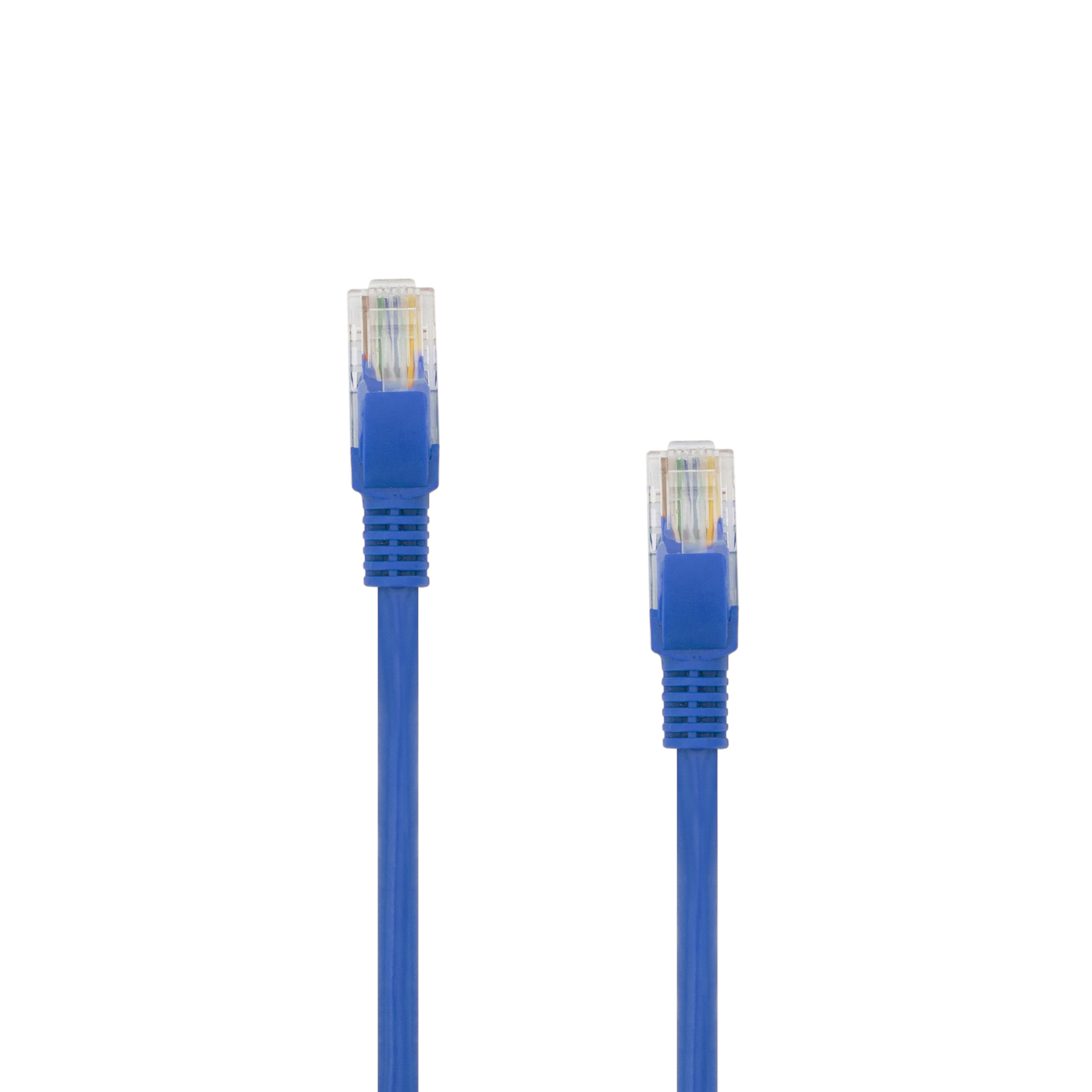 Cablu network utp sbox cat5, cupru aluminiu, lungime cablu 2m, albastru