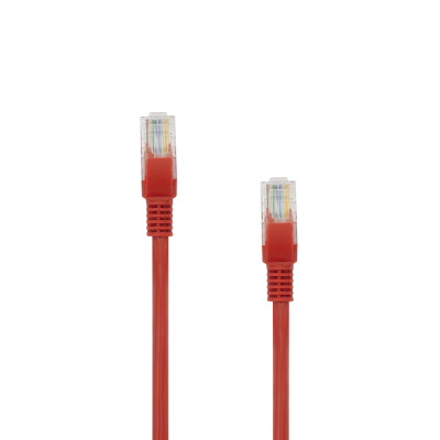 Cablu Network UTP Sbox Cat5, Cupru Aluminiu, Lungime Cablu 2m, Rosu