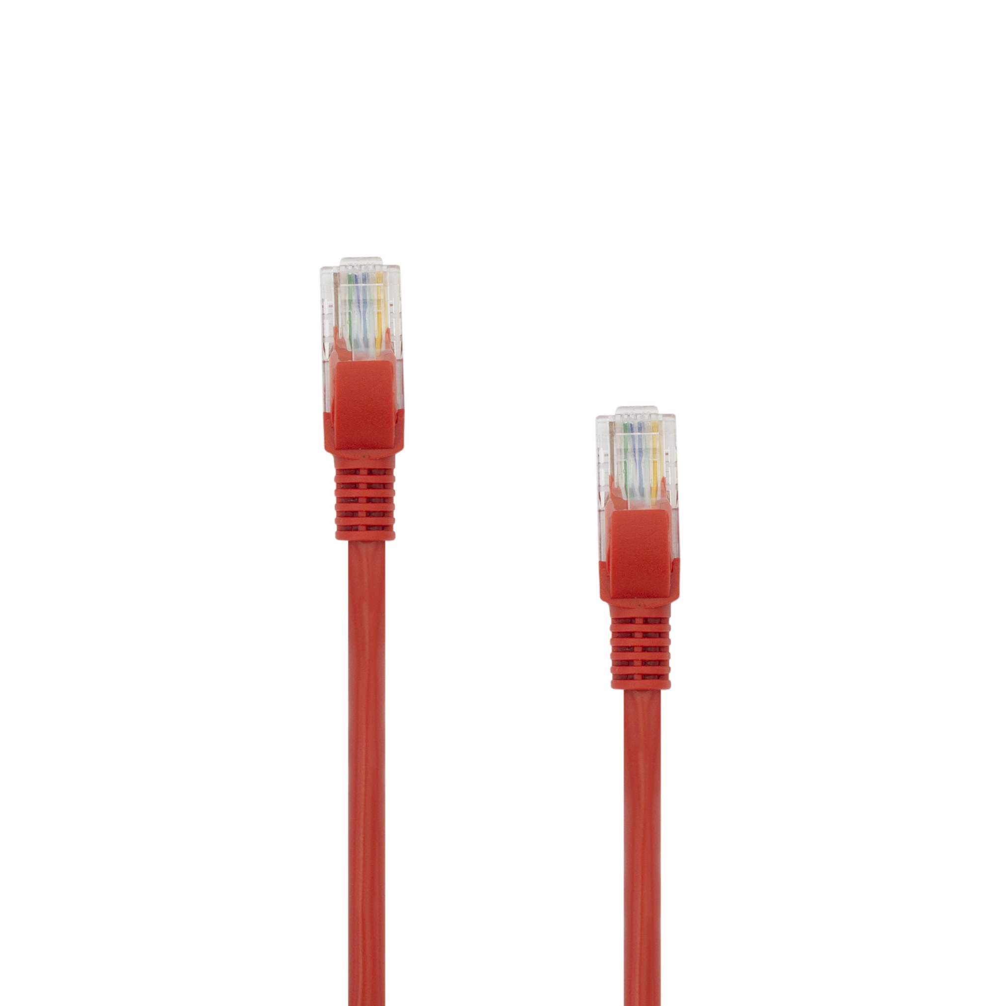 Cablu Network Utp Sbox Cat5 Cupru Aluminiu Lungime Cablu 2M Rosu
