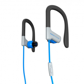 Casti Audio In Ear Energy Sistem SPORT 1, Buton pe Fir, Microfon, Albastru/negru