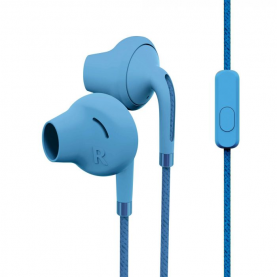 Casti In-Ear Energy Sistem Style 2+, Universal, Audio Jack, Bleu