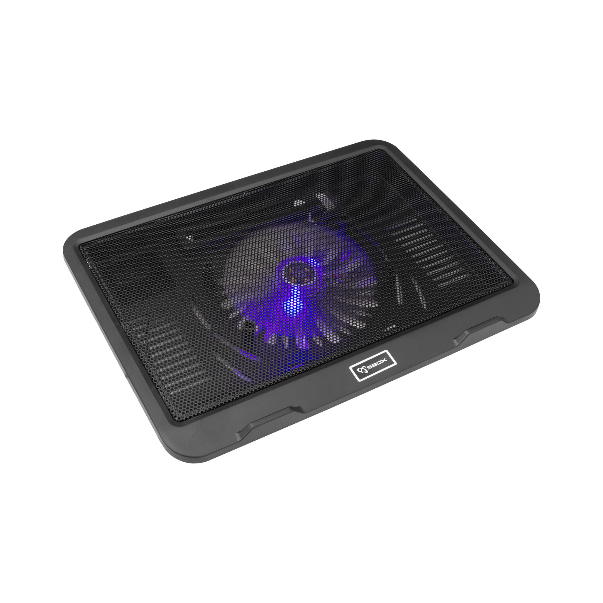 Cooling Pad Laptop SBOX CP-19, 15.6 Inch, NBA00051, Negru 15.6" imagine noua idaho.ro