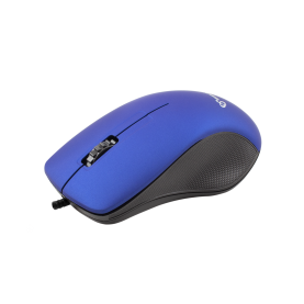 Mouse cu fir SBOX M-958, Rezolutie 1000 DPI, 3 Butoane, Albastru