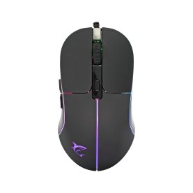 Mouse gaming White Shark GM-5010 WARLOCK, Rezolutie 6400 DPI, Iluminare RGB, Negru