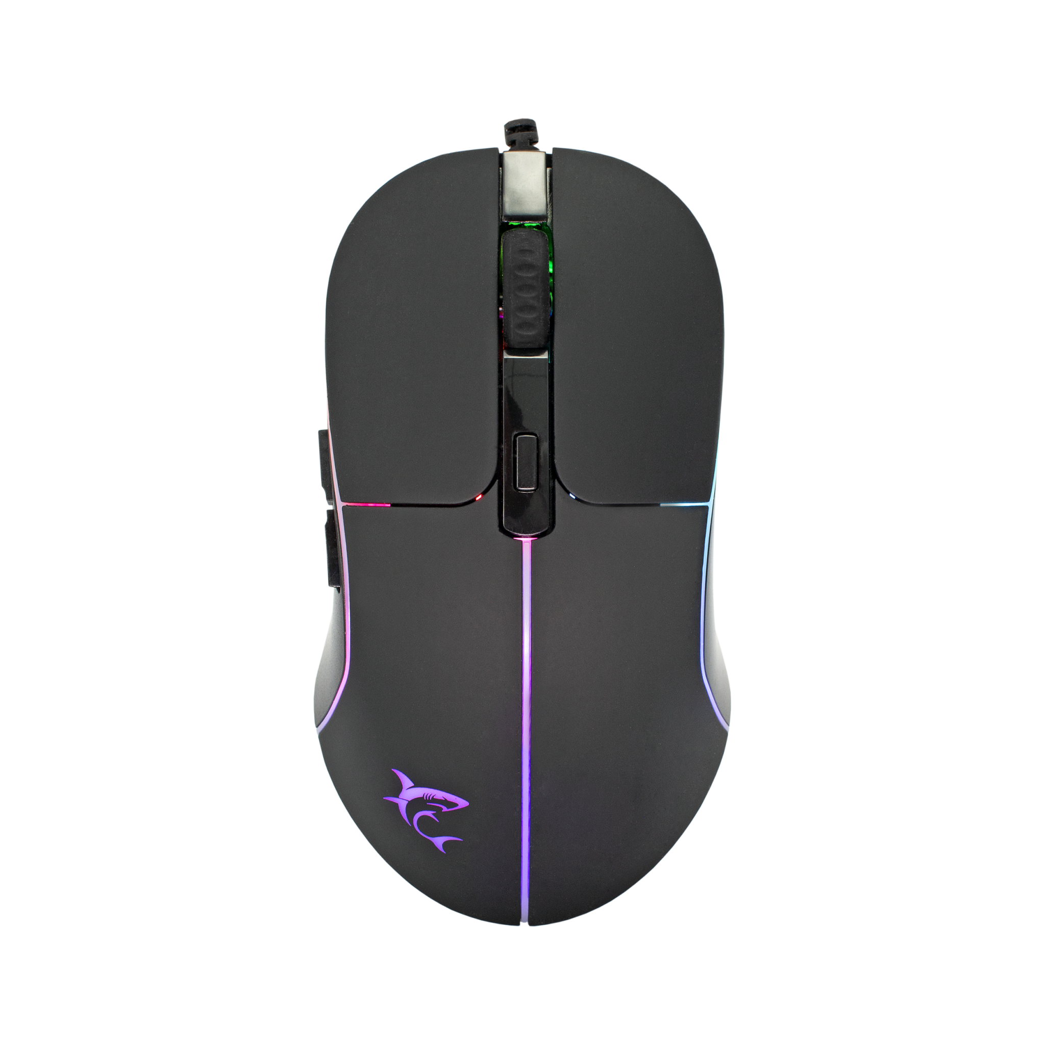 Mouse gaming White Shark GM-5010 WARLOCK, Rezolutie 6400 DPI, Iluminare RGB, Negru 6400 imagine noua idaho.ro