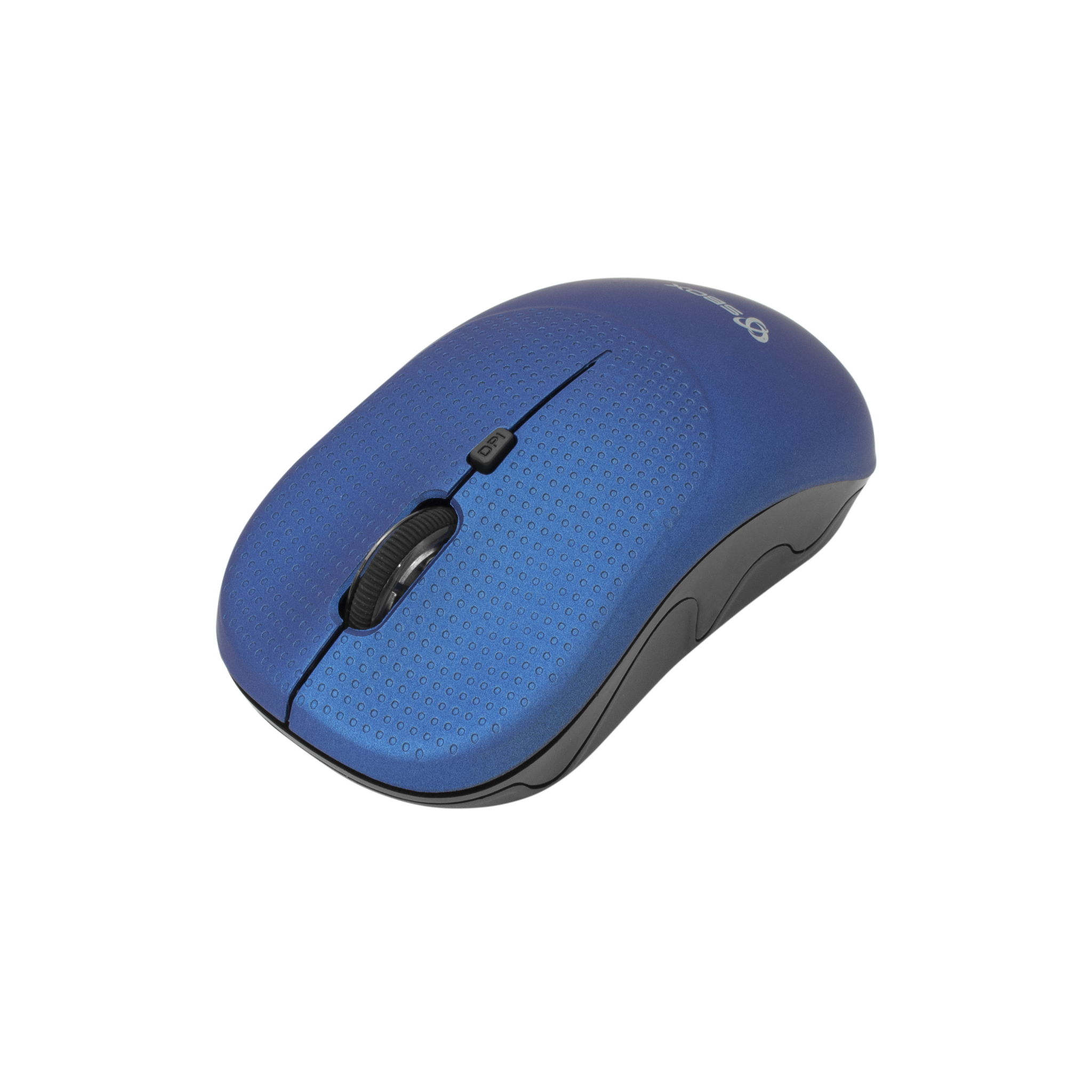 Mouse wireless SBOX WM-106BL, Rezolutie: 800 – 1600 DPI, 4 Butoane, Albastru 1600 imagine Black Friday 2021