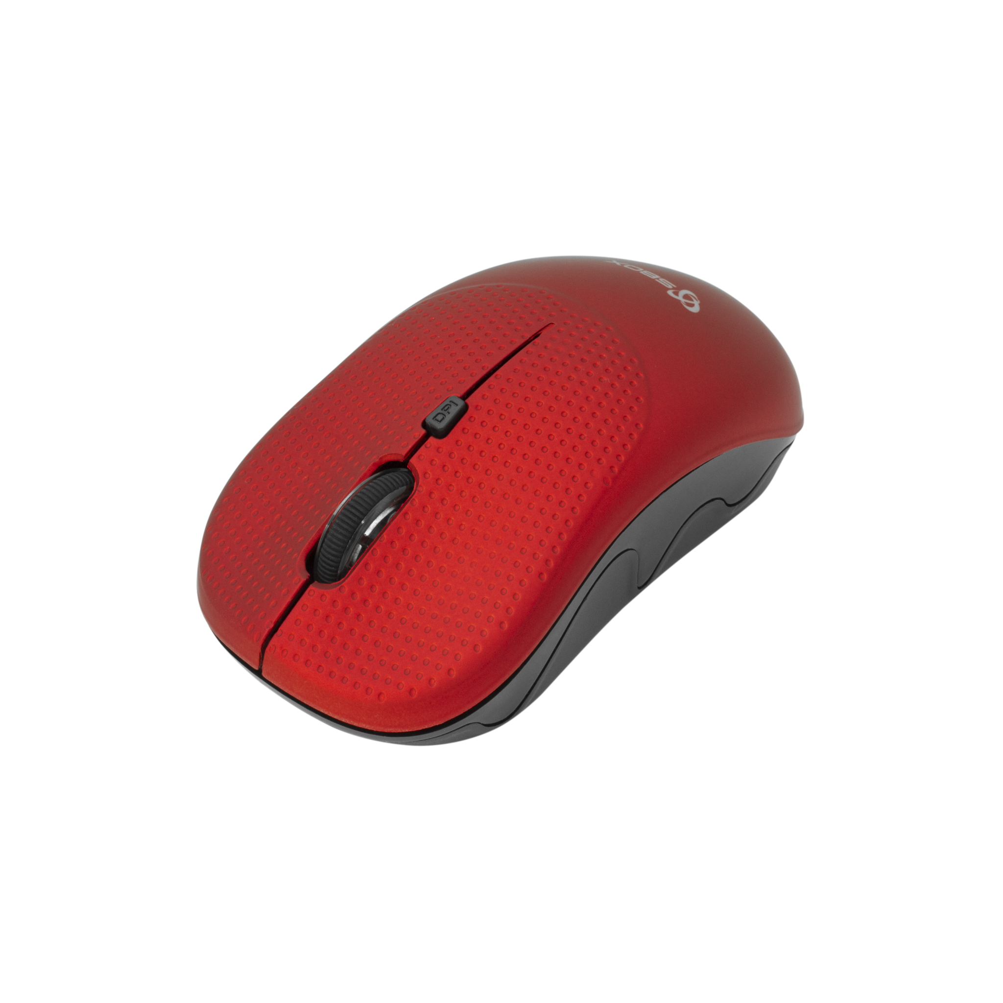 Mouse wireless SBOX WM-106R, Rezolutie 1600 DPI, 4 Butoane, Rosu (Rosu) imagine noua tecomm.ro