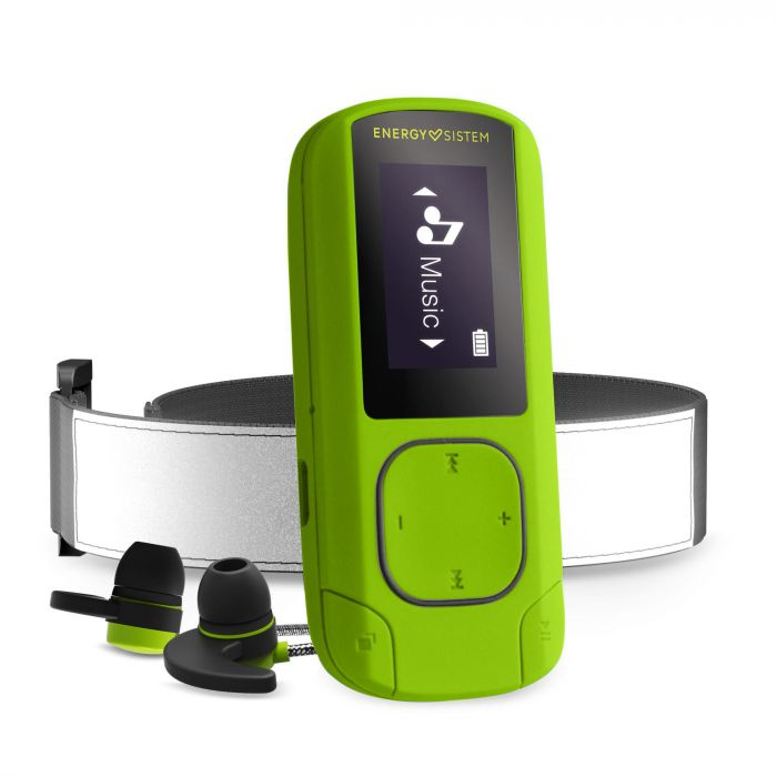 MP3 player Energy Sistem ,16GB, Bluetooth, Radio FM, Sport Armband, Verde Xkids