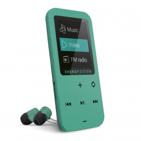 MP4 Player Energy Sistem TOUCH, MicroSD pana la 128 GB, Verde