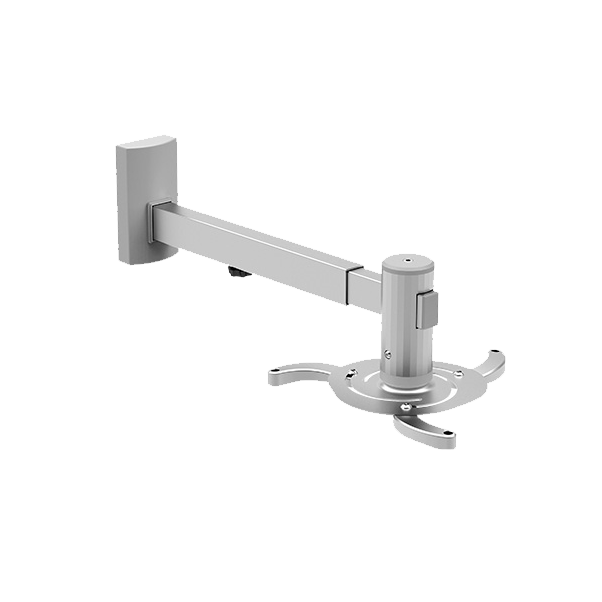 Suport proiector de tavan sbox pm-105, sarcina maxima 10 kg, rotatie 360°, argintiu