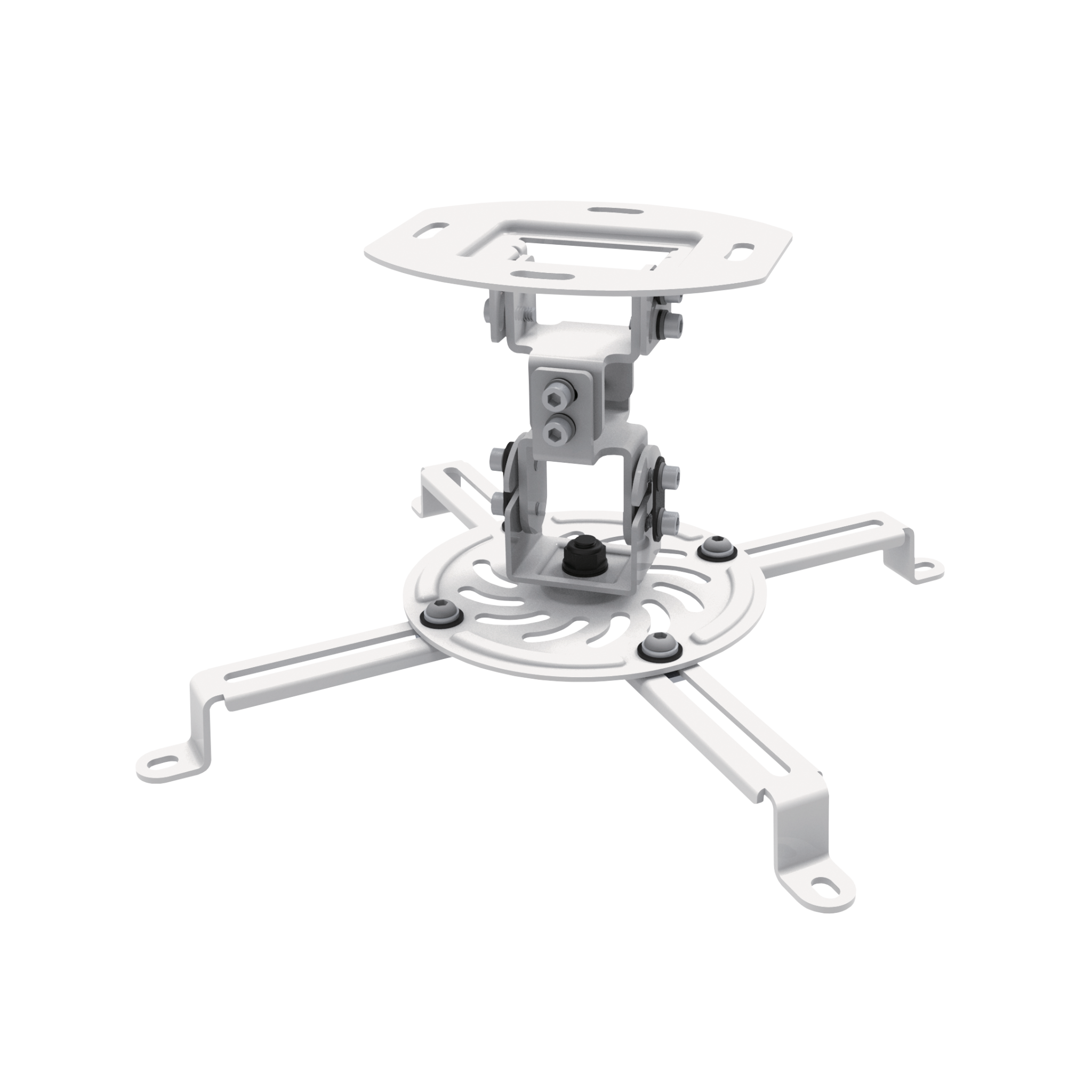 Suport Proiector de Tavan SBOX PM-18, Sarcina maxima 13,5 kg, Rotatie 360°, Alb 135 imagine noua idaho.ro